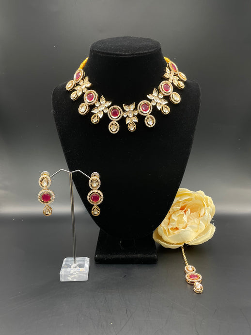 Red and gold set