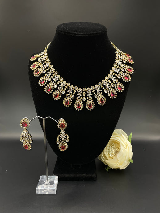Red and gold set
