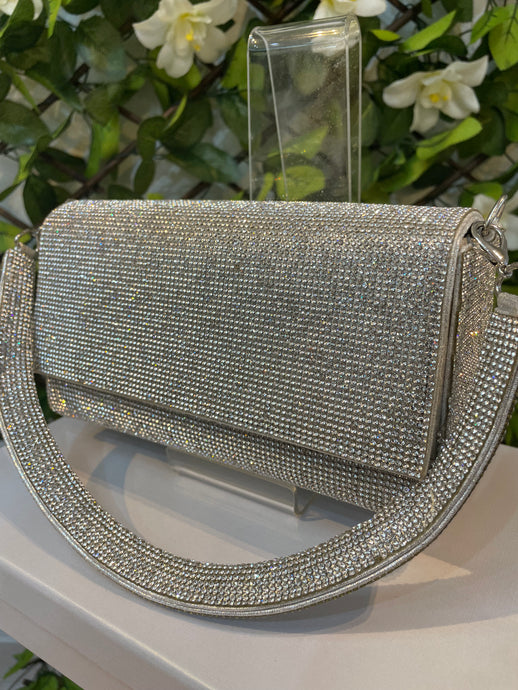 Sparkly Diamante Handbag - House Of Swavo