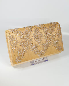 Velvet Pattern Rectangle Clutch - House Of Swavo