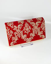 Load image into Gallery viewer, Velvet Pattern Rectangle Clutch - House Of Swavo