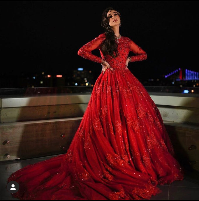 Ruby Red Bridal - House Of Swavo